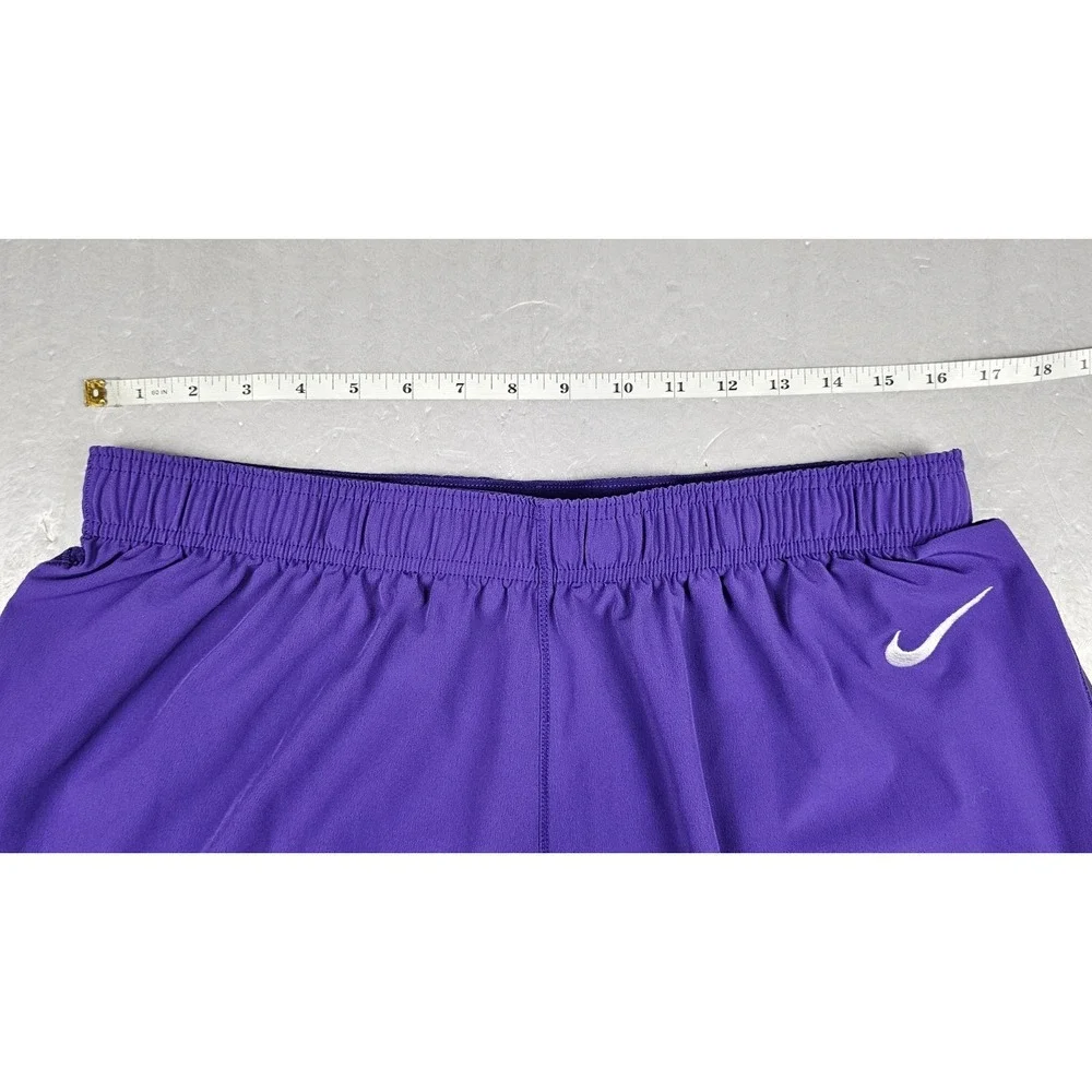 Minnesota Vikings Shorts Mens XL Purple NFL Football Nike Dri Fit On Field Sport